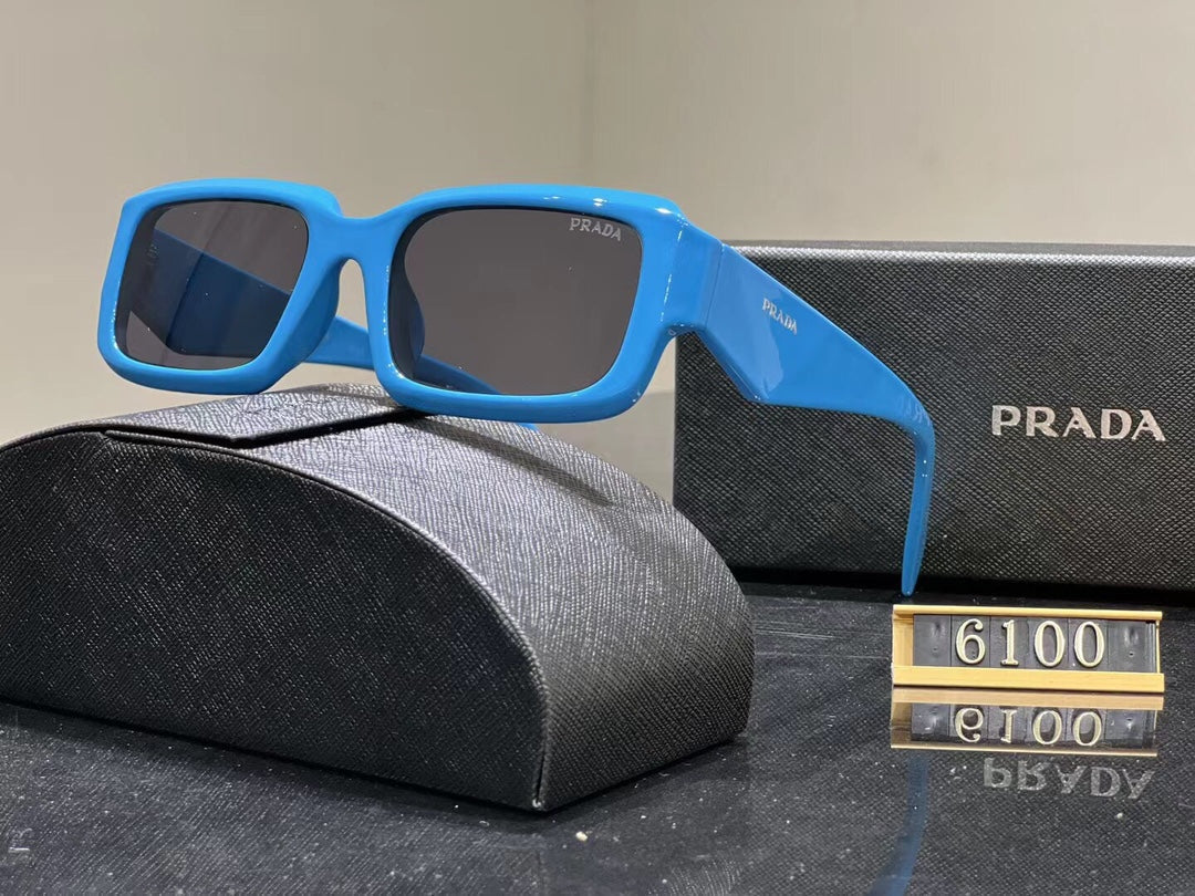 Niske kvadratne sunčane naočale 6100