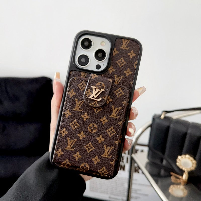 Luksuzna klasična torbica za kartice iPhone torbica