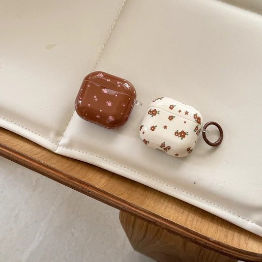 귀여운 꽃무늬 AirPods 케이스