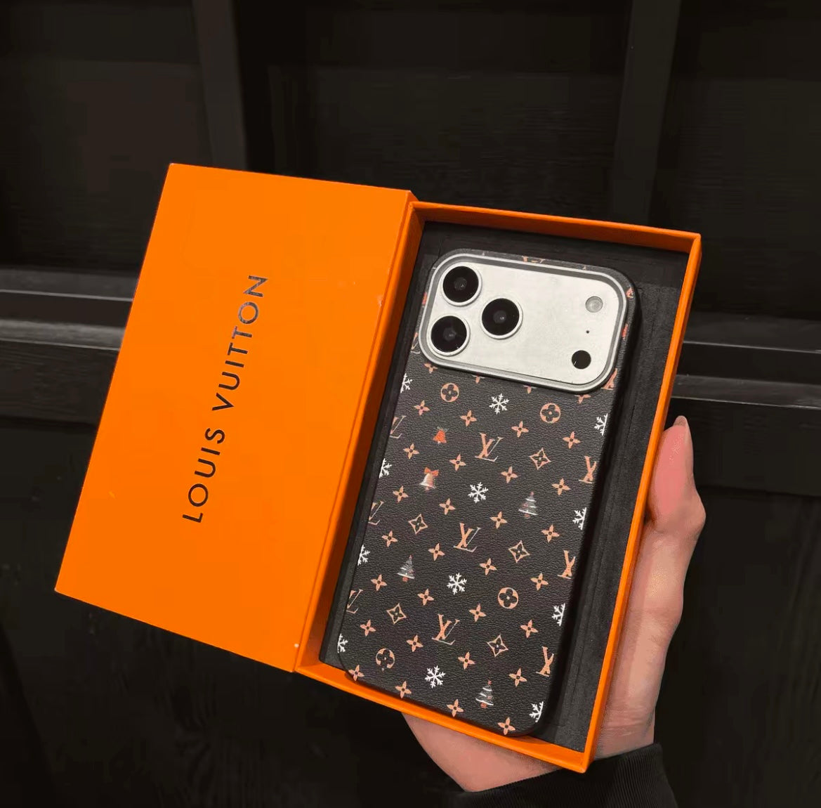 Äärimmäinen nahkakuvioitu puhelinkotelo