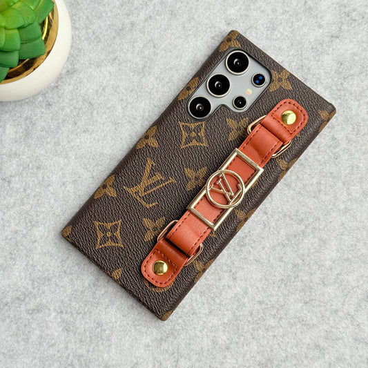 LUXURY BRAND STRAP HOLDER CASE FOR SAMSUNG GALAXY