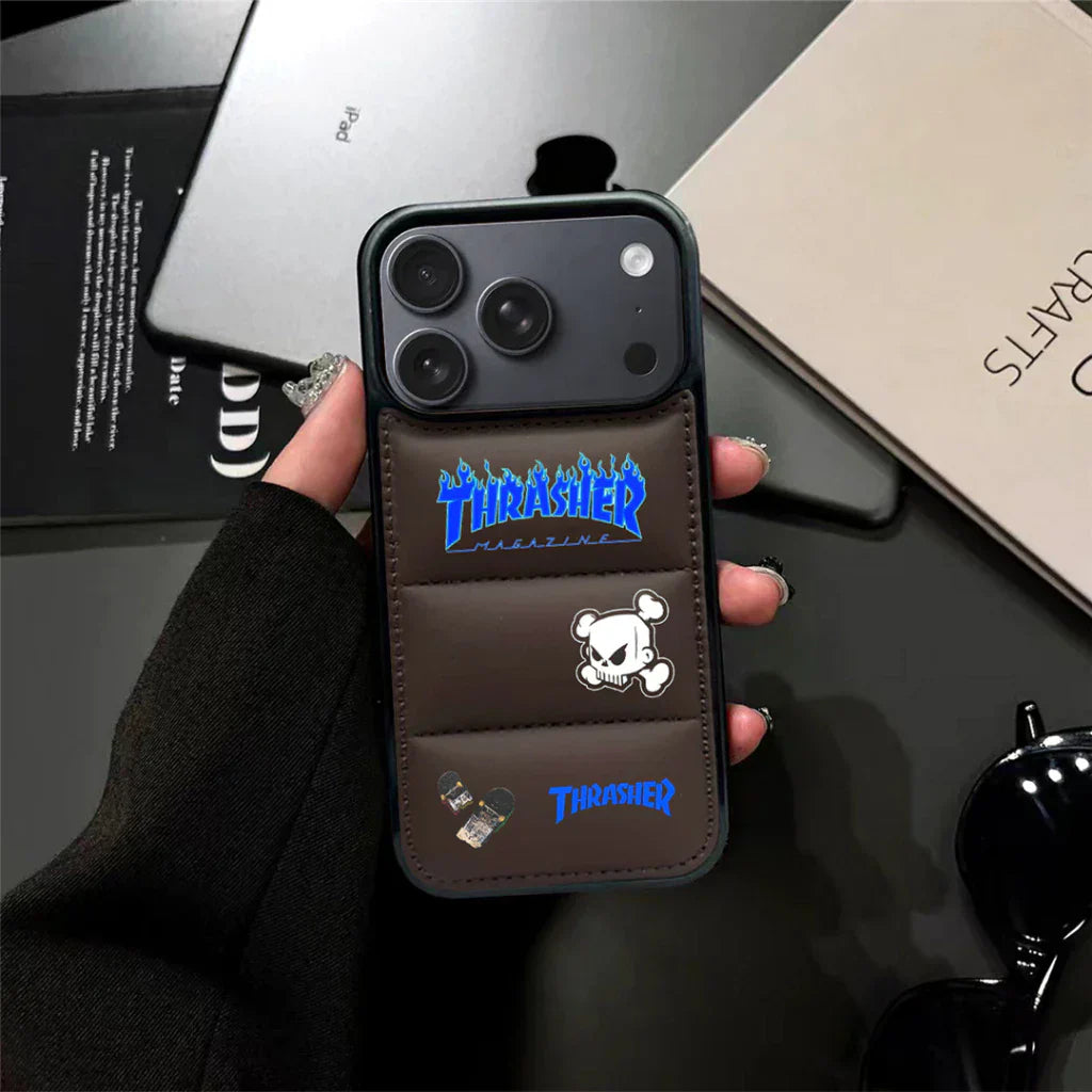 Flame Street Skate Puffer Case �iPhone 12�7