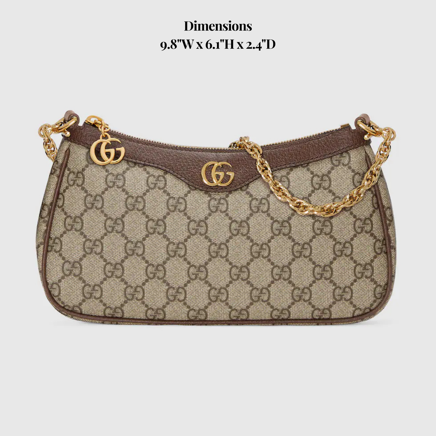 حقيبة كتف قماش منقوشة