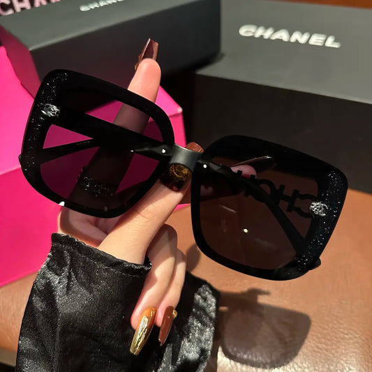 Op maat gemaakte luxe HD gepolariseerde zonnebril voor dames - UV-bescherming voor autorijden en reizen