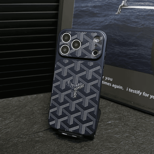 Estuche con textura en relieve elegante G-Y para iPhone