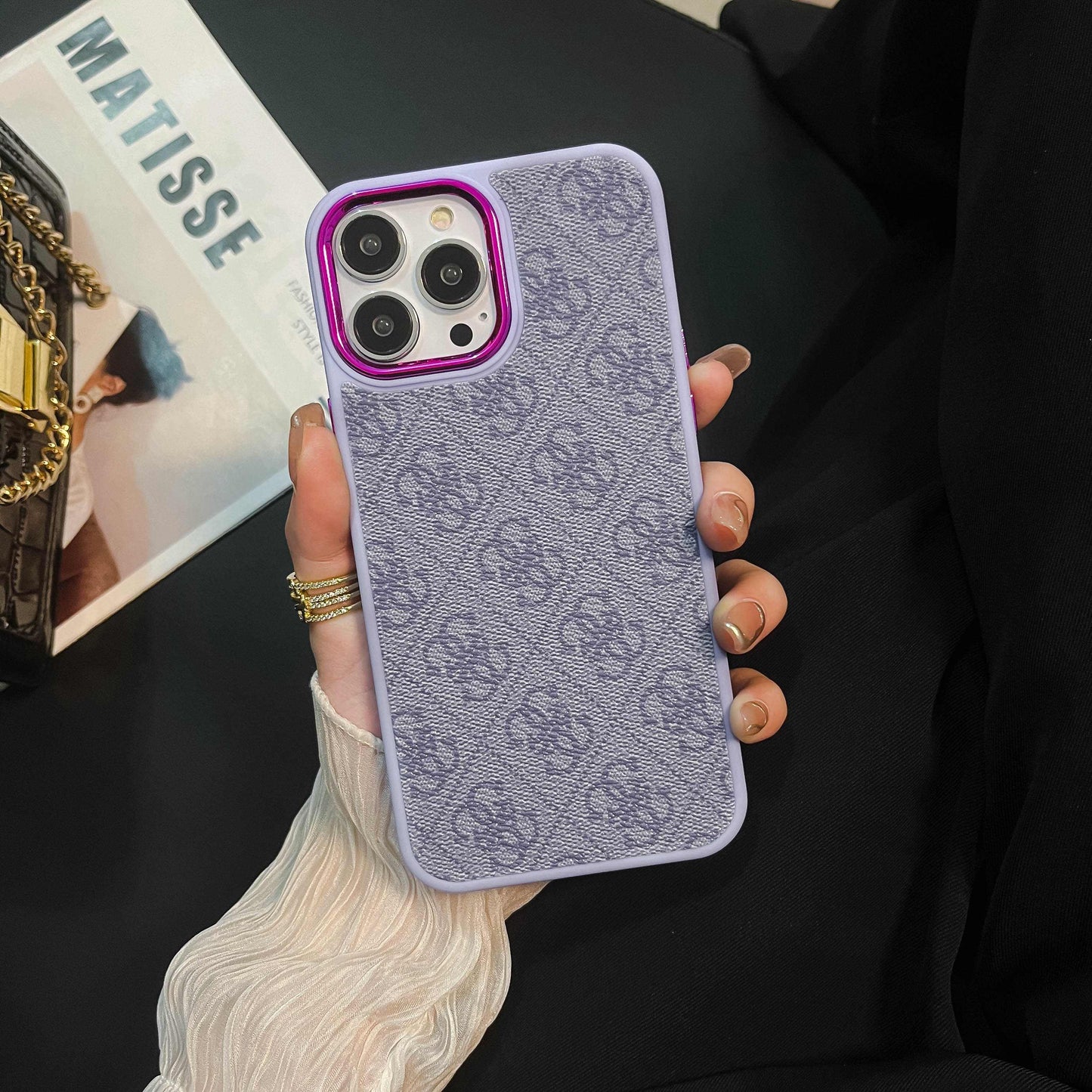 Purppura luksus iPhone-kotelo-MD231025