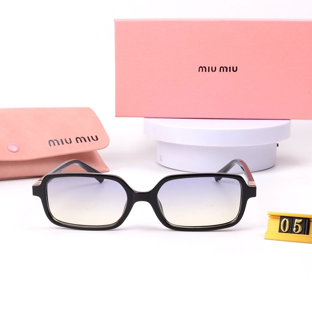 Retrobril met vierkant montuur en luipaardprint & Zonnebril