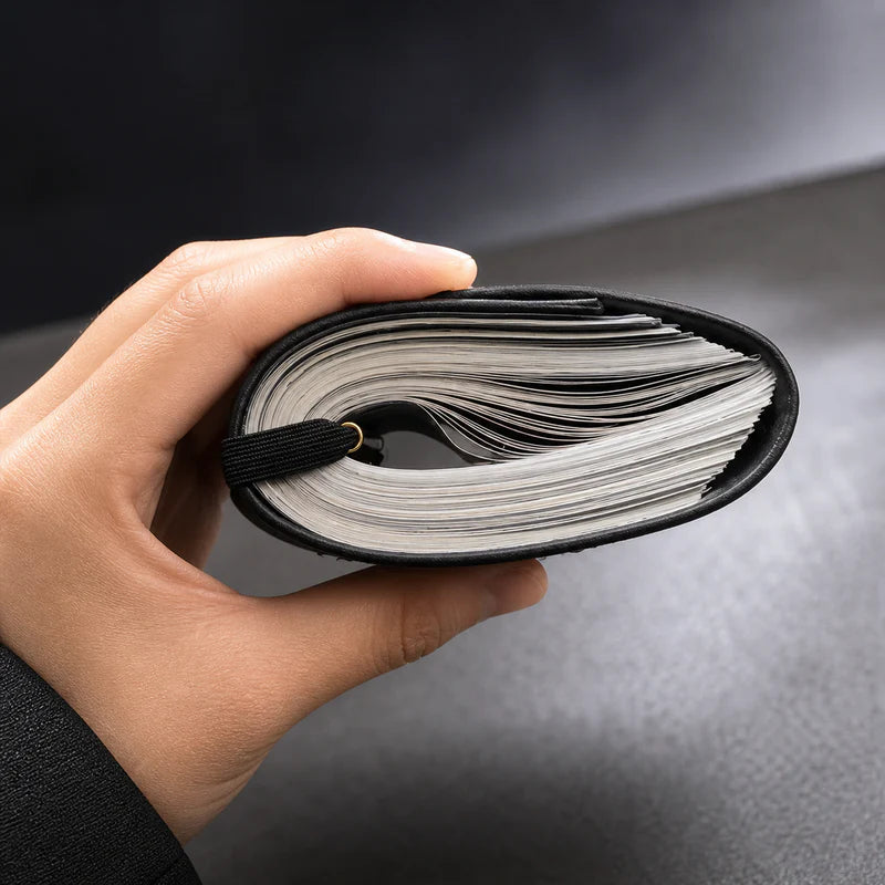 Handcrafted Leather Cash Wrap Wallet - Slim, Minimal, Essential