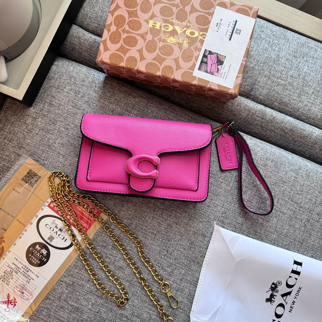 Lett luksus håndveske i skinn