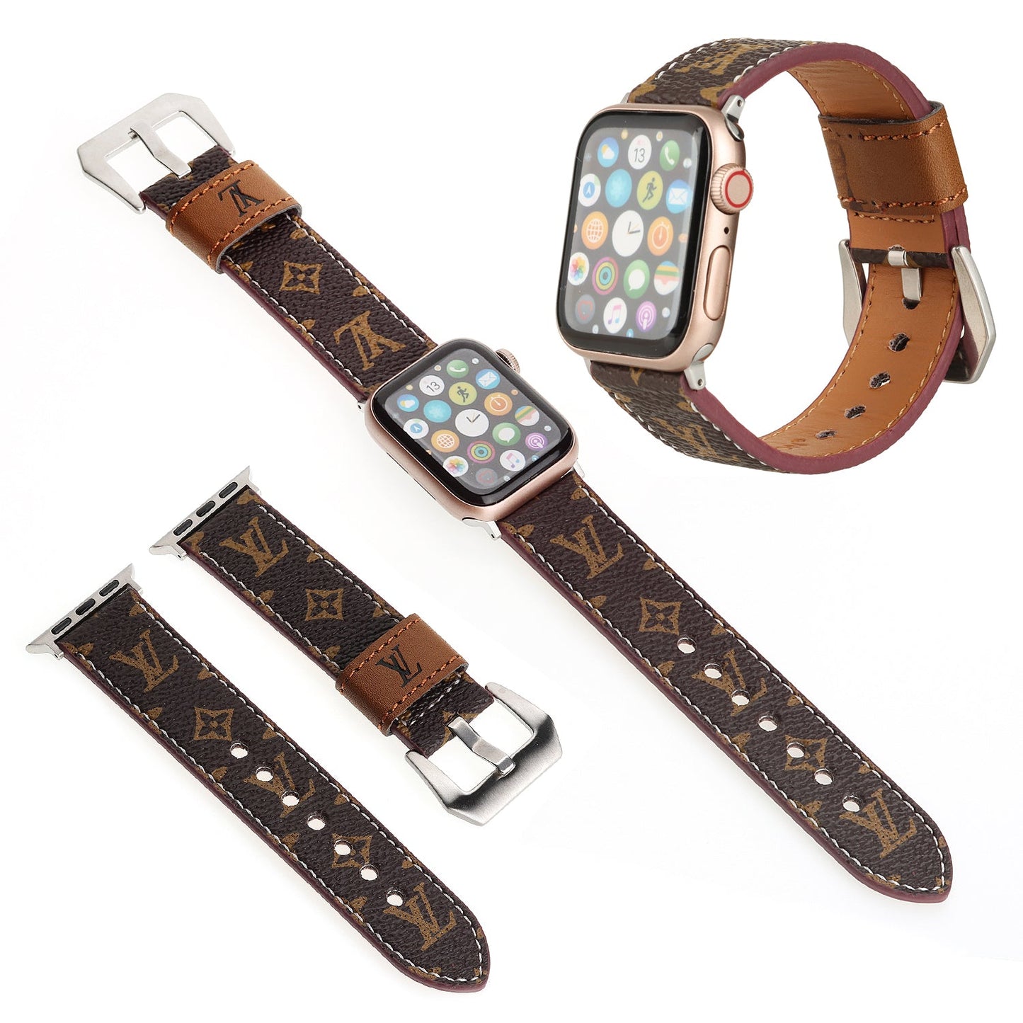LEATHER CANVAS LUXURY APPLE WATCH BANDS