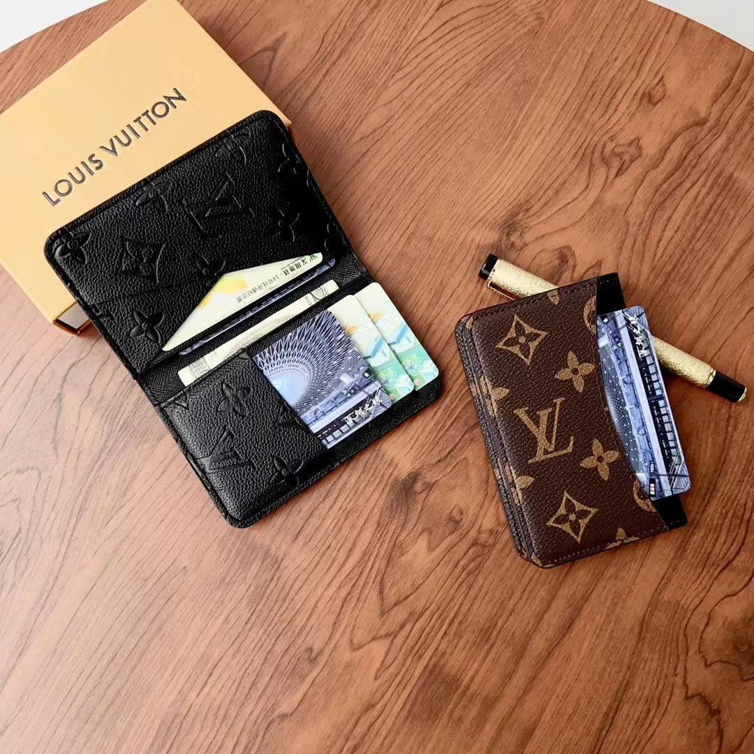 Elegant Lou-rutig & Monogramplånböcker