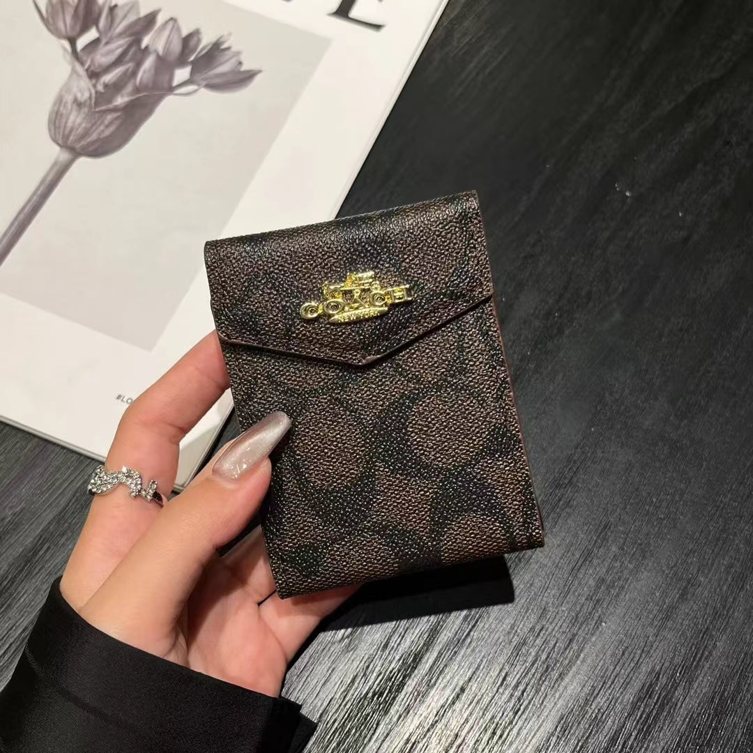 Luxusní MK & Peněženky s pouzdrem na karty s monogramem CO