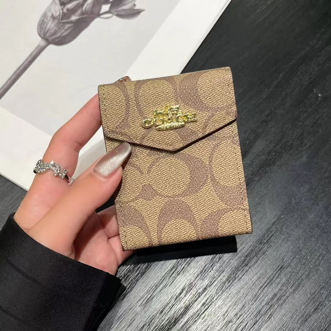 Luxusní MK & Peněženky s pouzdrem na karty s monogramem CO