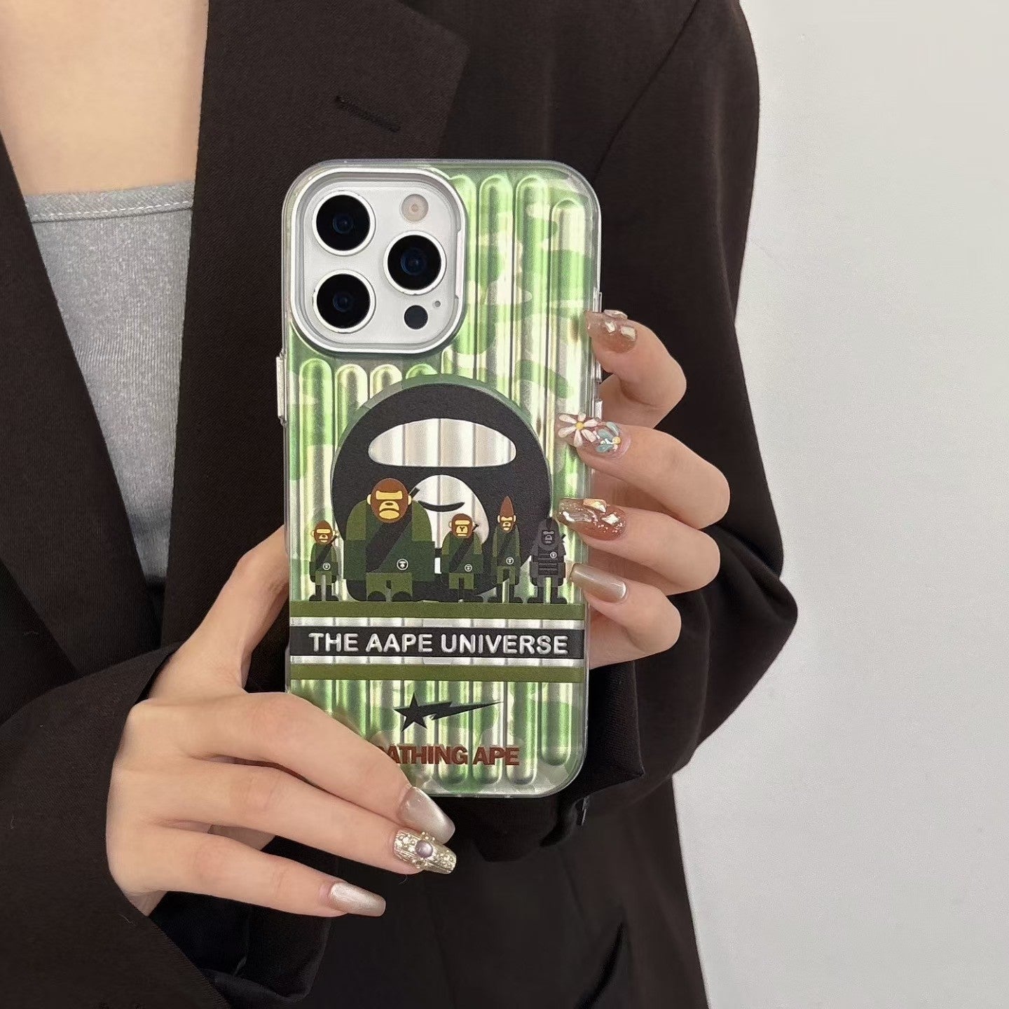 حافظة CTC MagSafe الشفافة - سلسلة Ape Camo