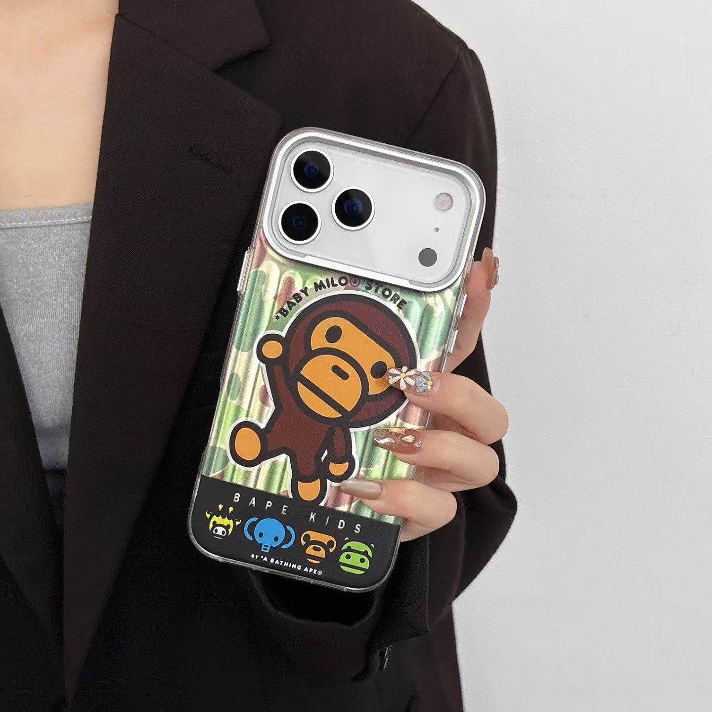 حافظة CTC MagSafe الشفافة - سلسلة Ape Camo