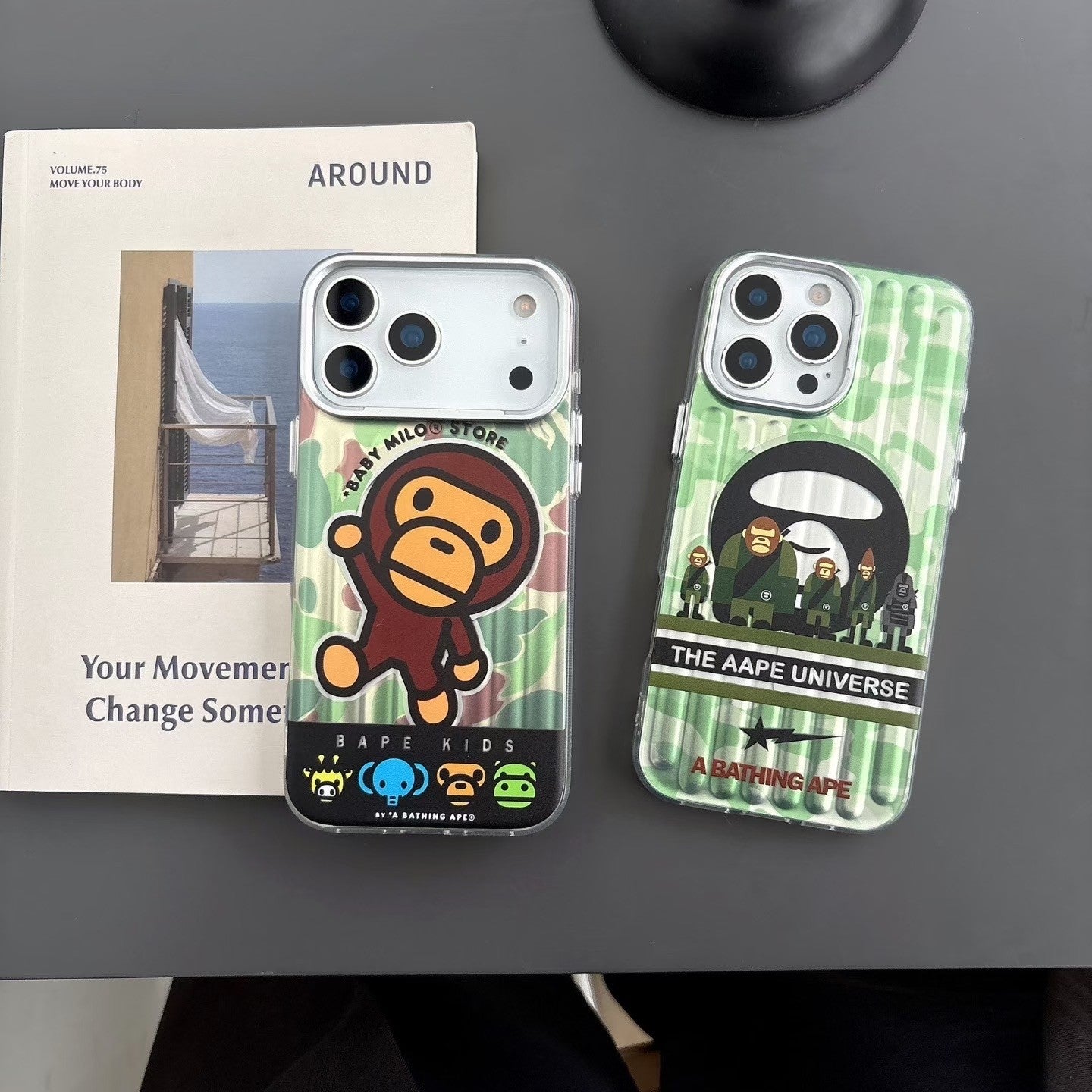 حافظة CTC MagSafe الشفافة - سلسلة Ape Camo