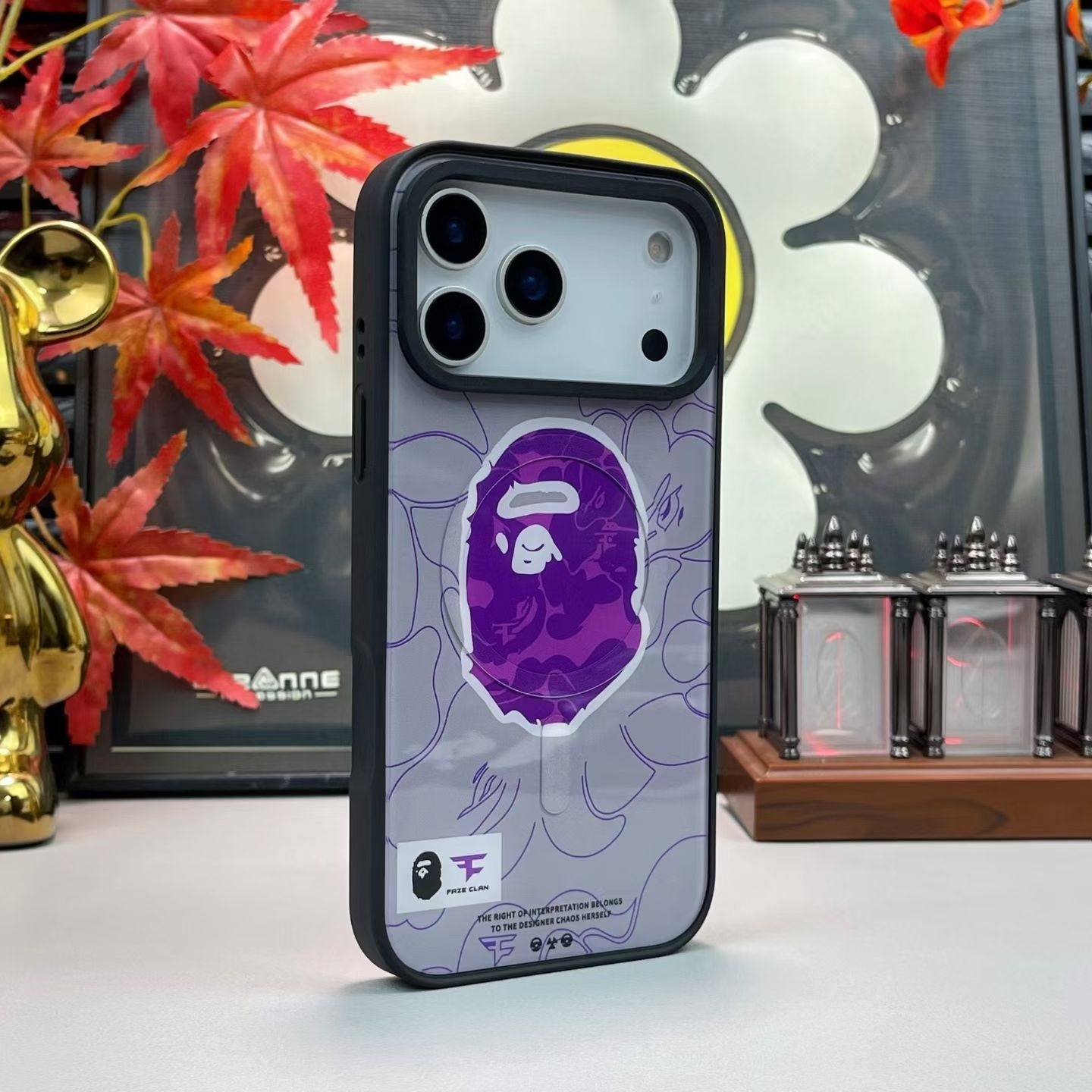Ape Purple or Black  MagSafe iPhone Case
