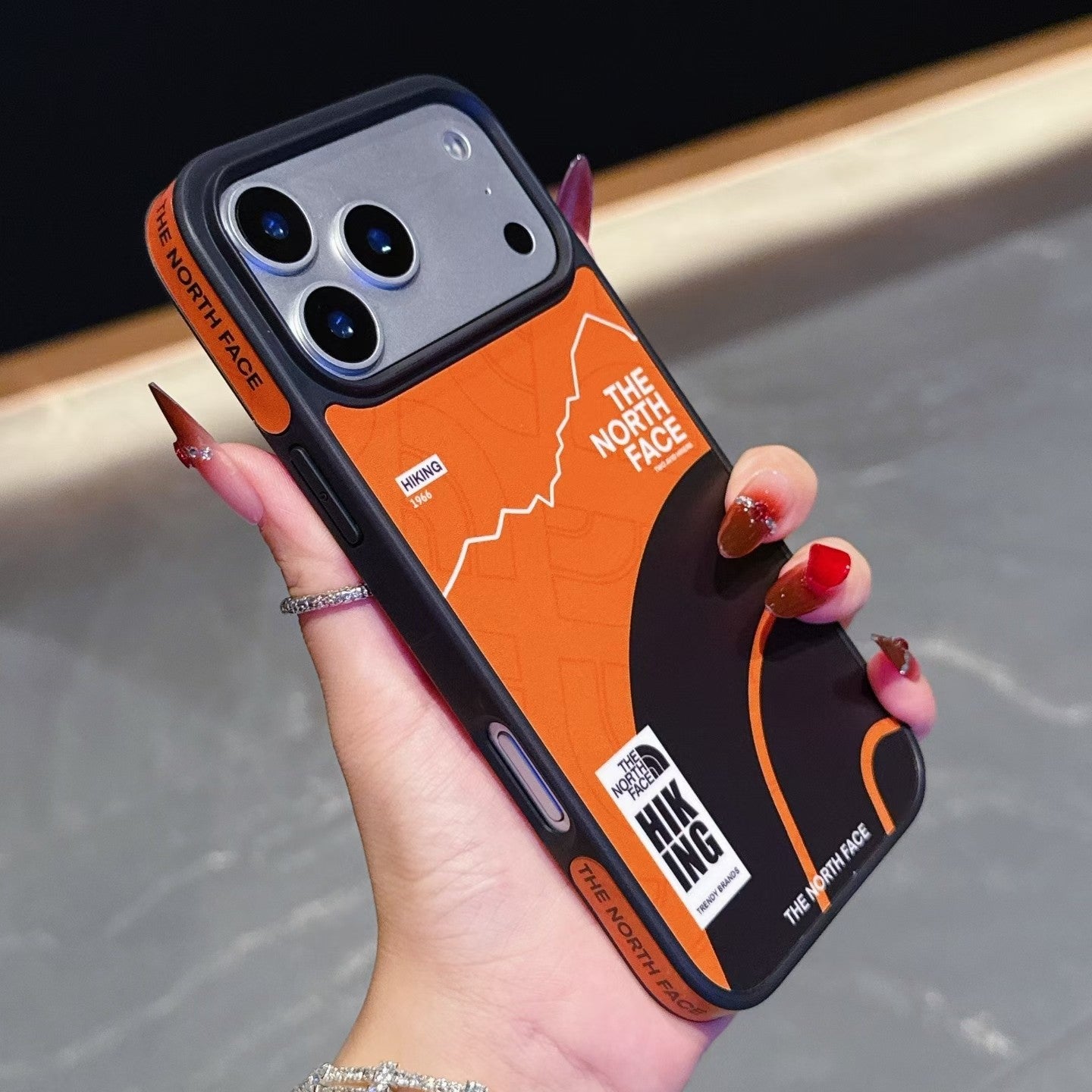 TNF Side Design iPhone Case