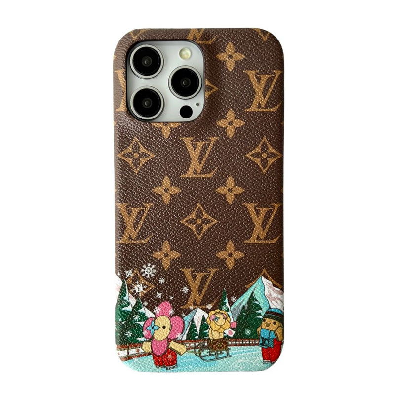 Ylellinen värillinen iPhone-kuori