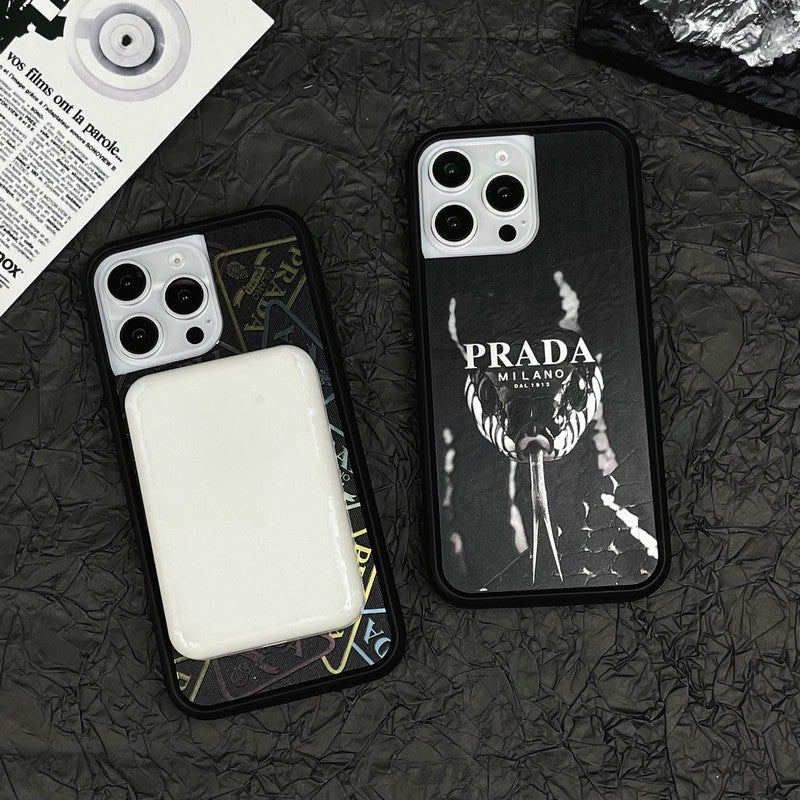Luxusní černé pouzdro na iPhone