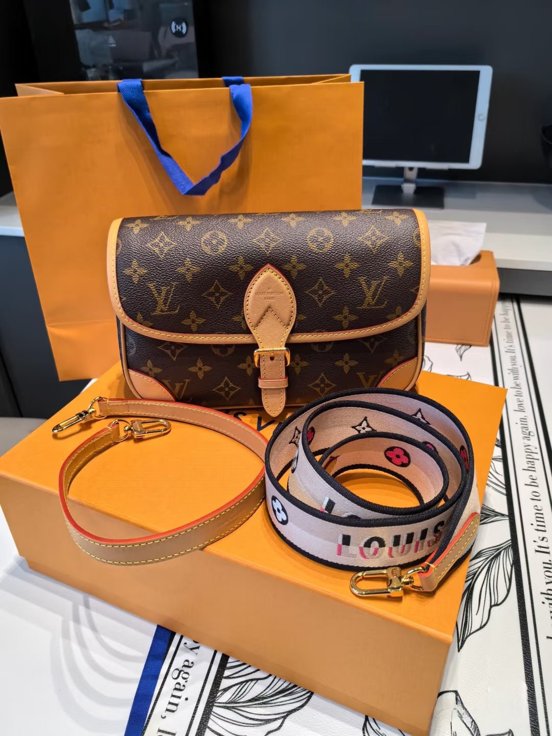 Vintage-geïnspireerde Box-handtas