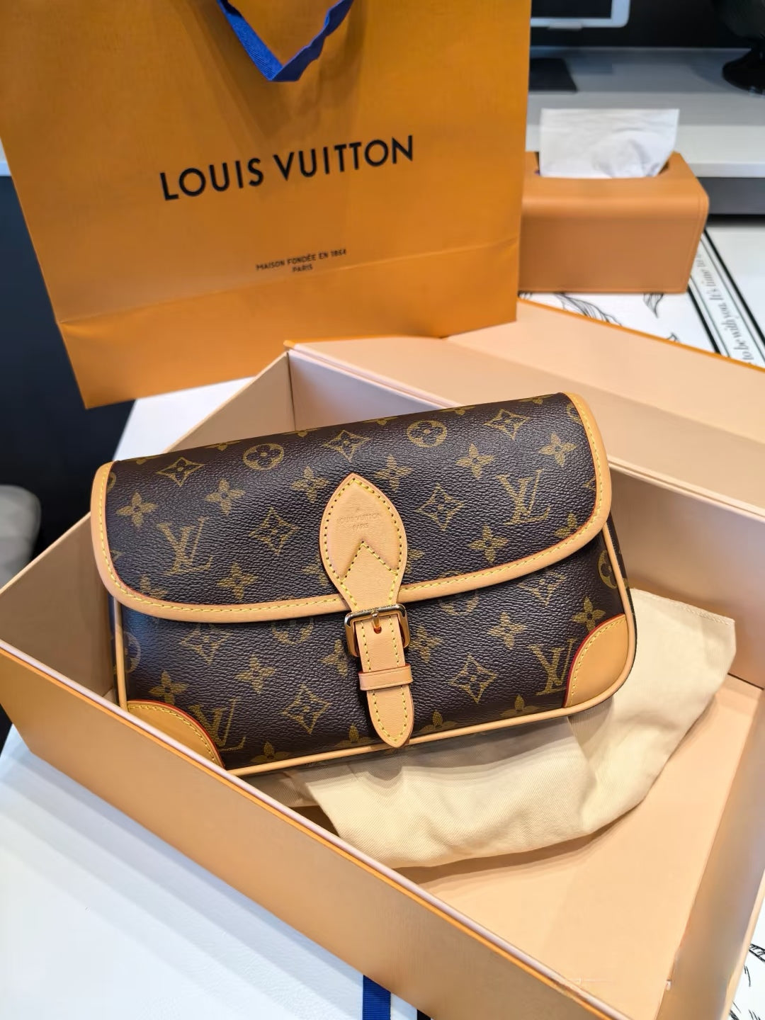 Vintage-geïnspireerde Box-handtas