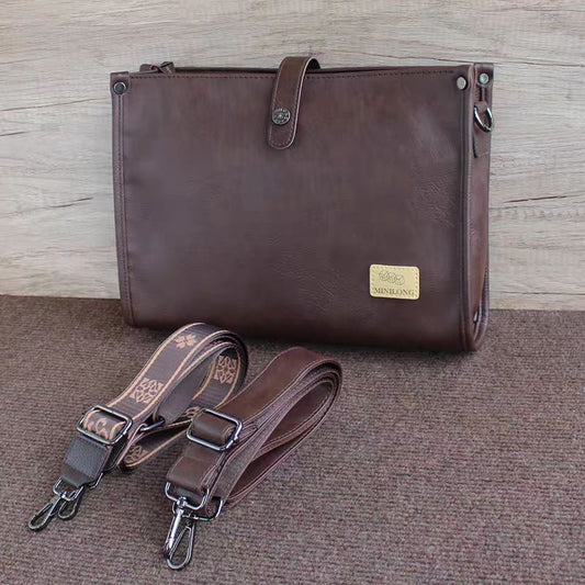 Sac à bandoulière en cuir de luxe