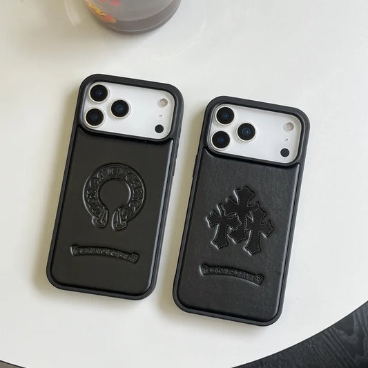 Premium Faux Leather iPhone Case