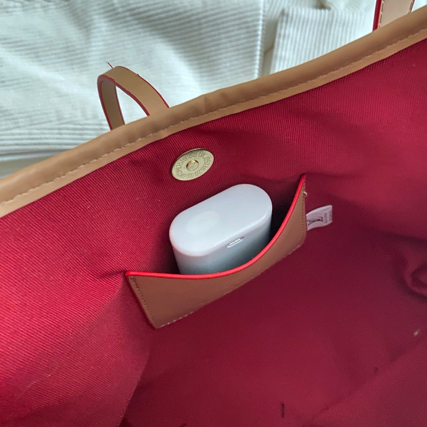 Taška přes rameno s monogramem