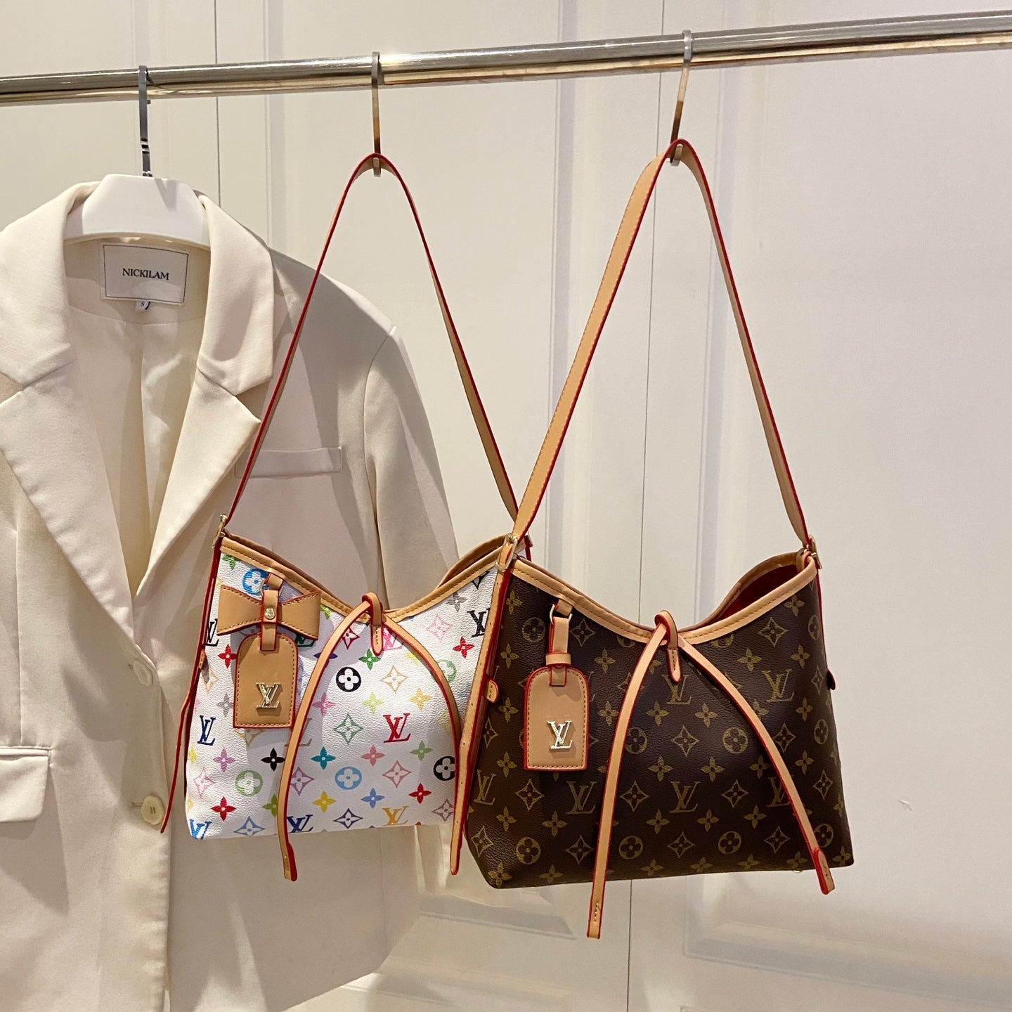 Taška přes rameno s monogramem