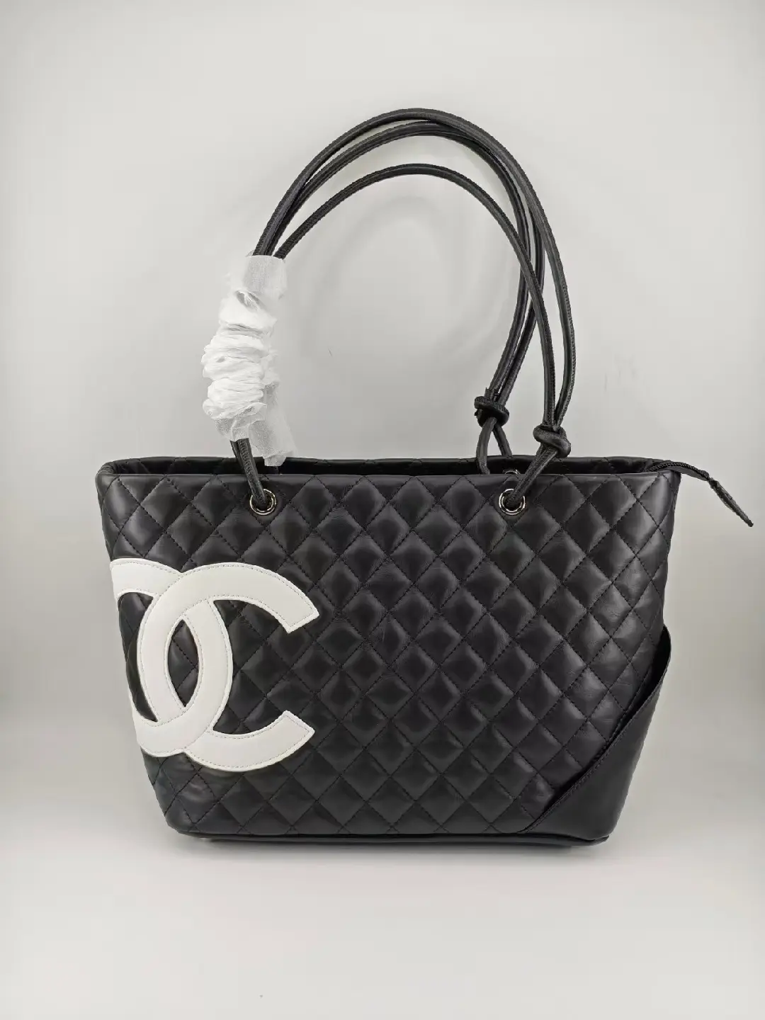 Prémiová prošívaná kabelka v koženém stylu s dvěma uchy