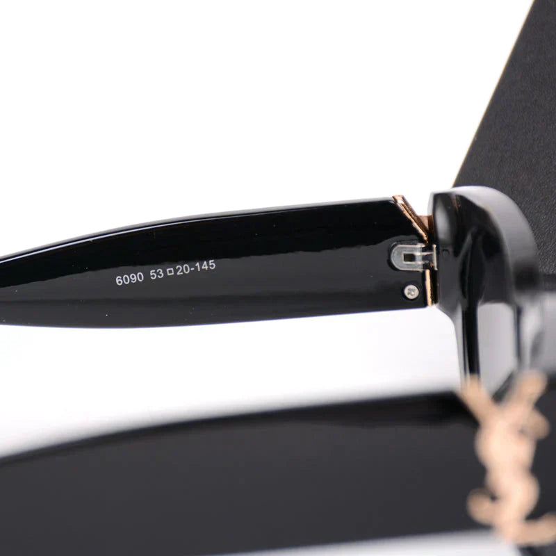 Occhiali da sole di lusso con montatura grande Y-019