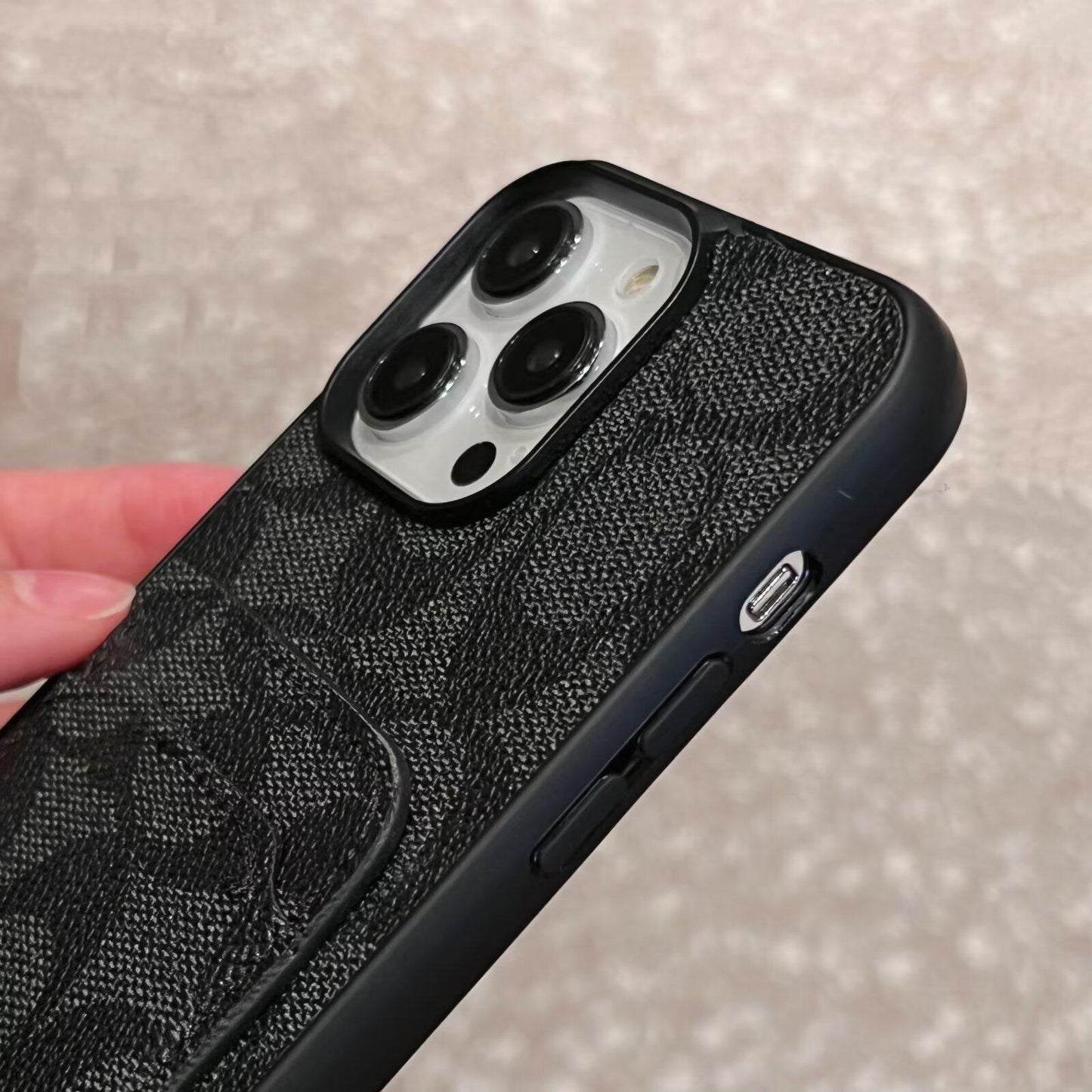 Mála Cárta Clasaiceach Cás iPhone Leathar