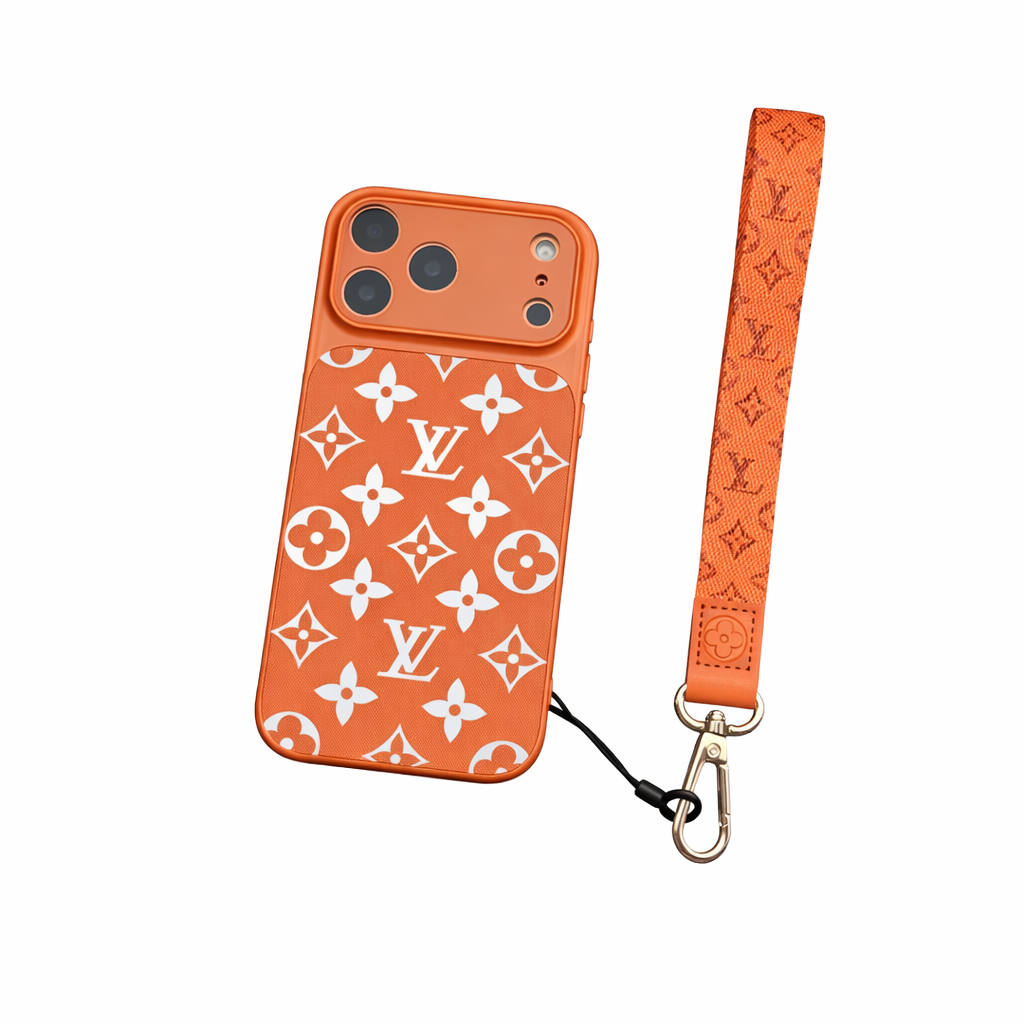 자석 디자인의 가벼운 럭셔리 모노그램 케이스 · iPhone 17 New