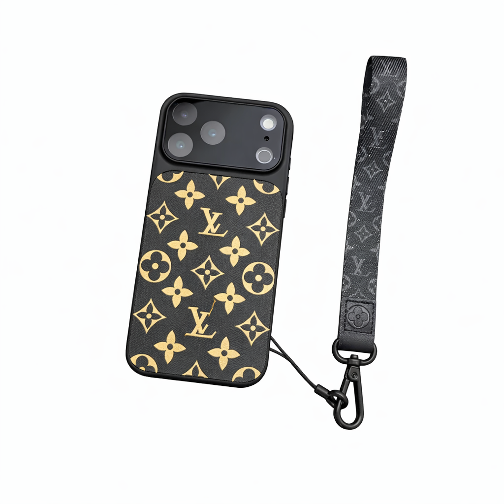 자석 디자인의 가벼운 럭셔리 모노그램 케이스 · iPhone 17 New