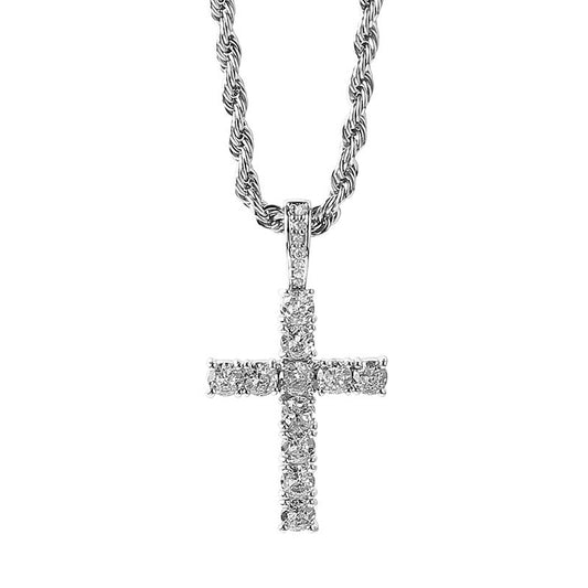 Iced Cross Necklace