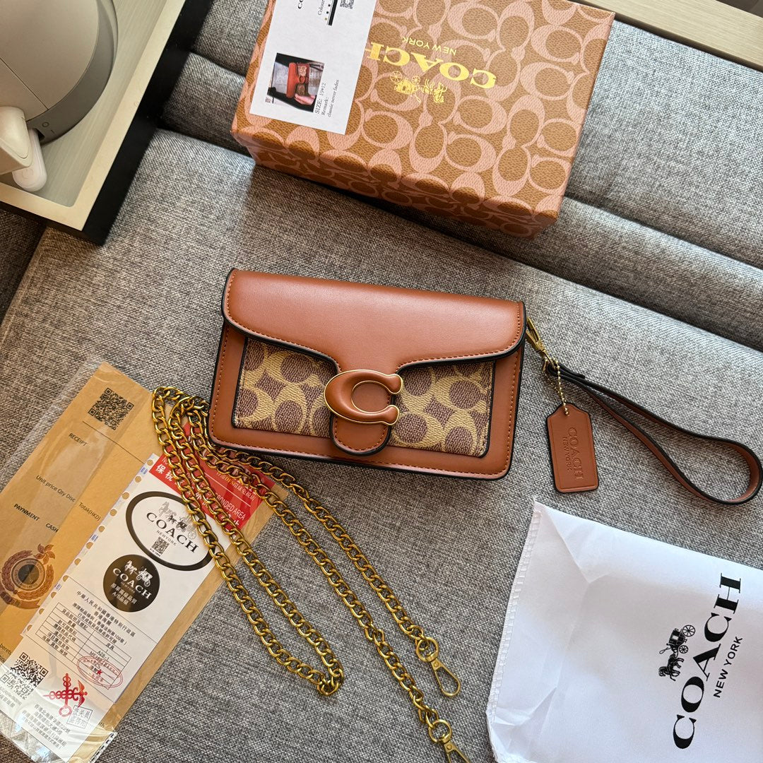 Lett luksus håndveske i skinn