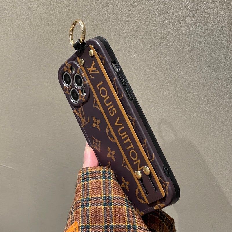 Luxusní hnědé pouzdro na iPhone