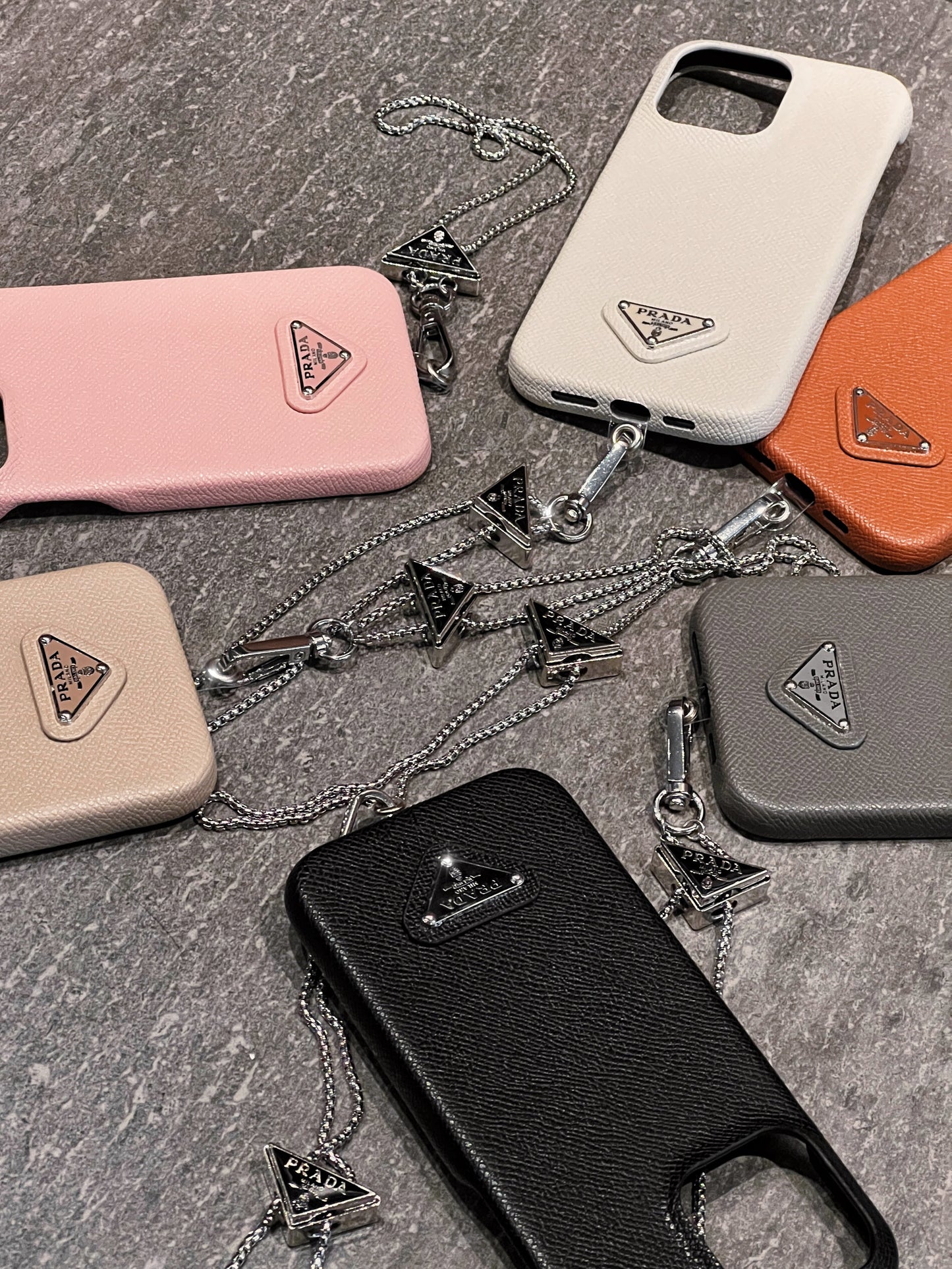 Luxusní kožené crossbody pouzdro na iPhone