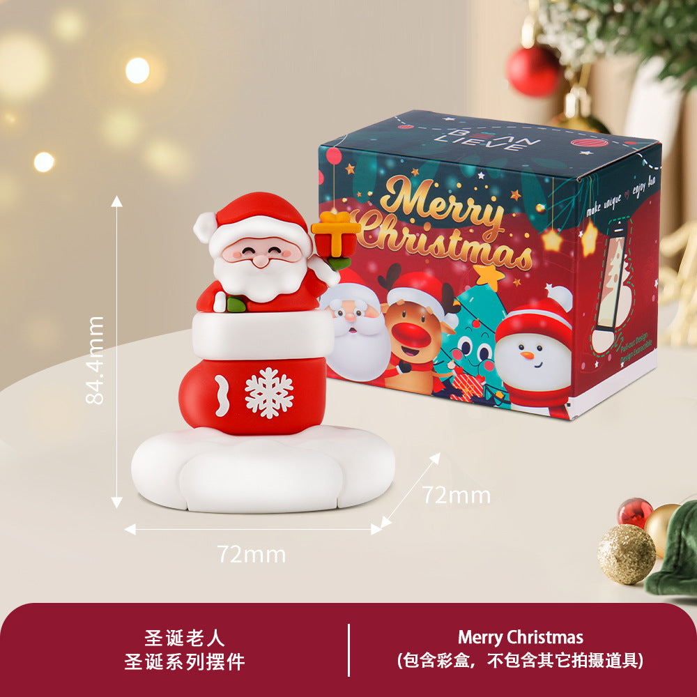 🎄 Holiday Desk Buddy – Supporto per telefono della serie natalizia