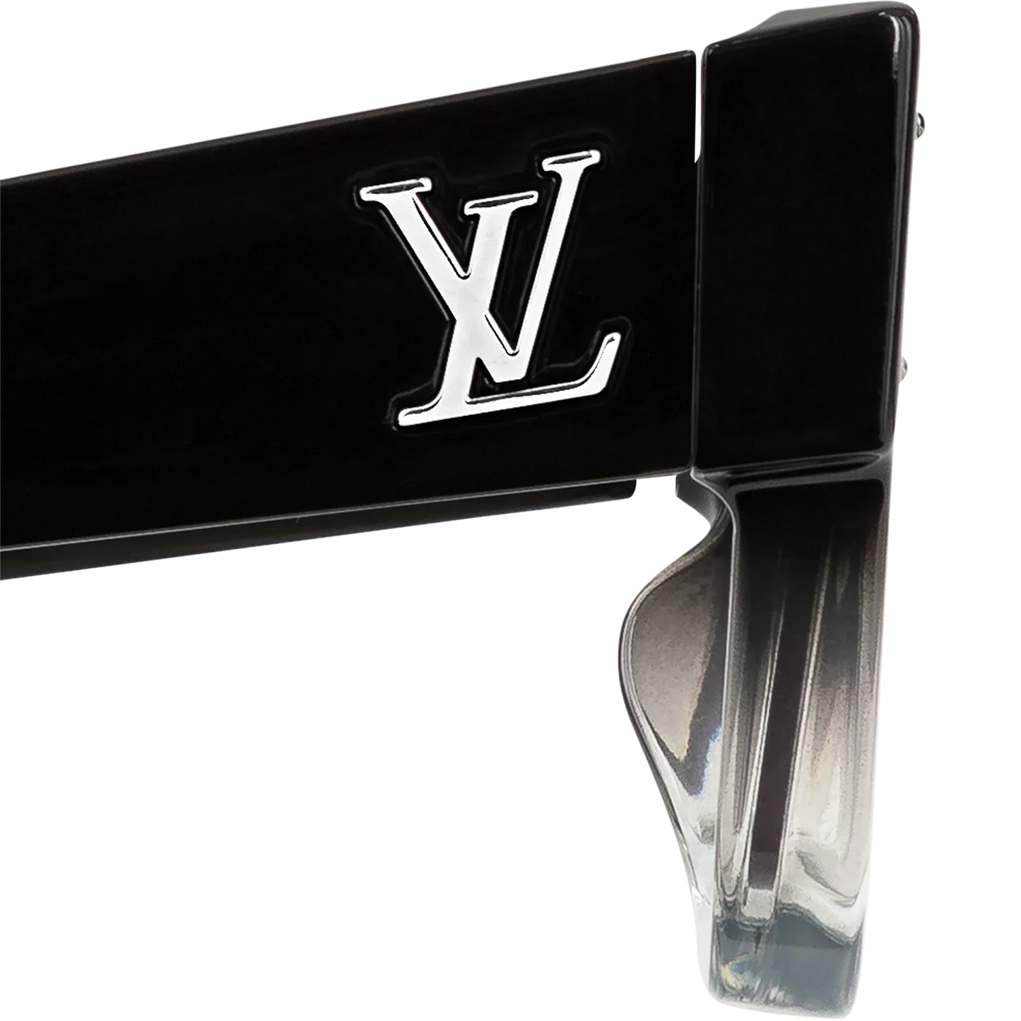 Heet gradiënt zwarte cycloon zonnebril