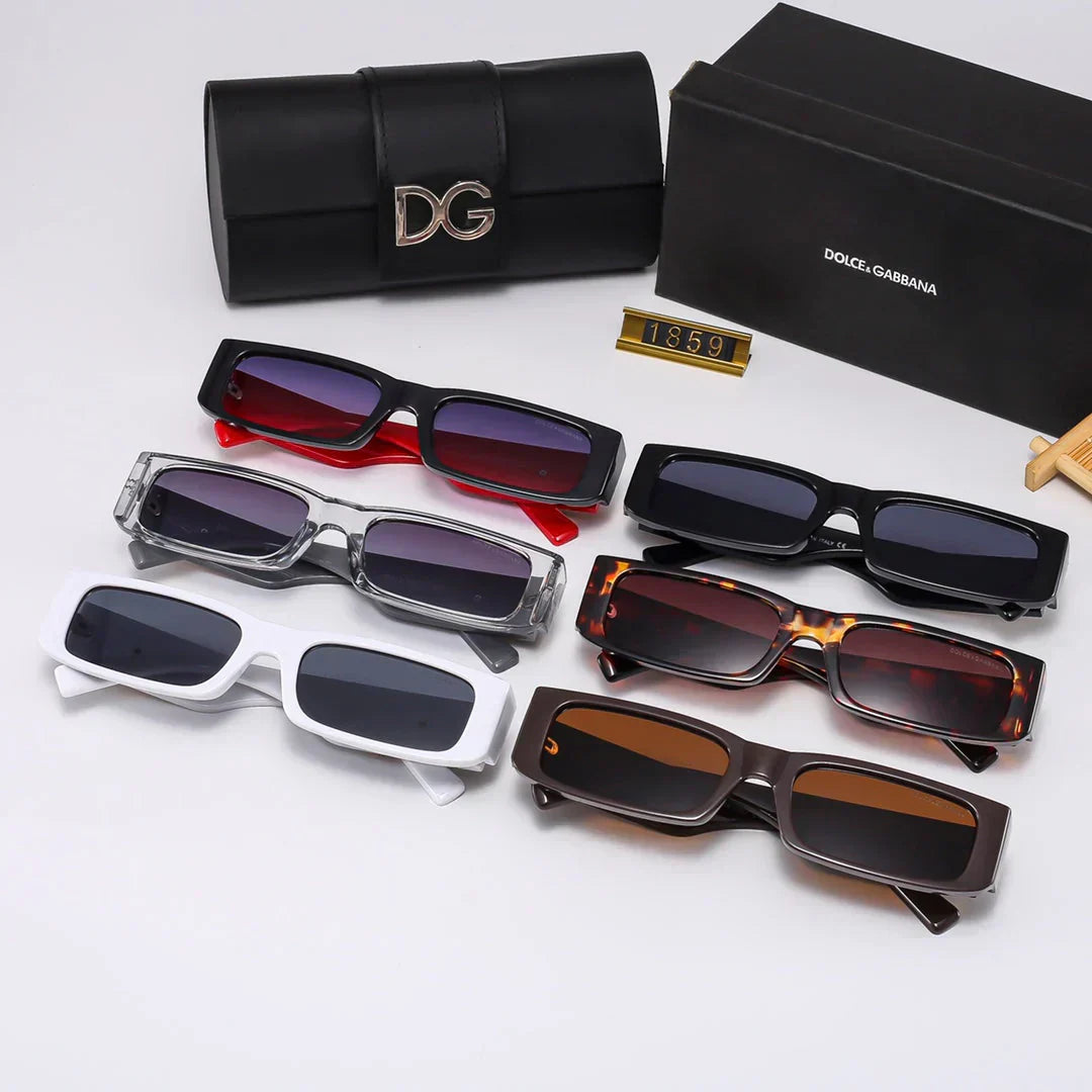 نظارات شمسية مربعة منخفضة 1859