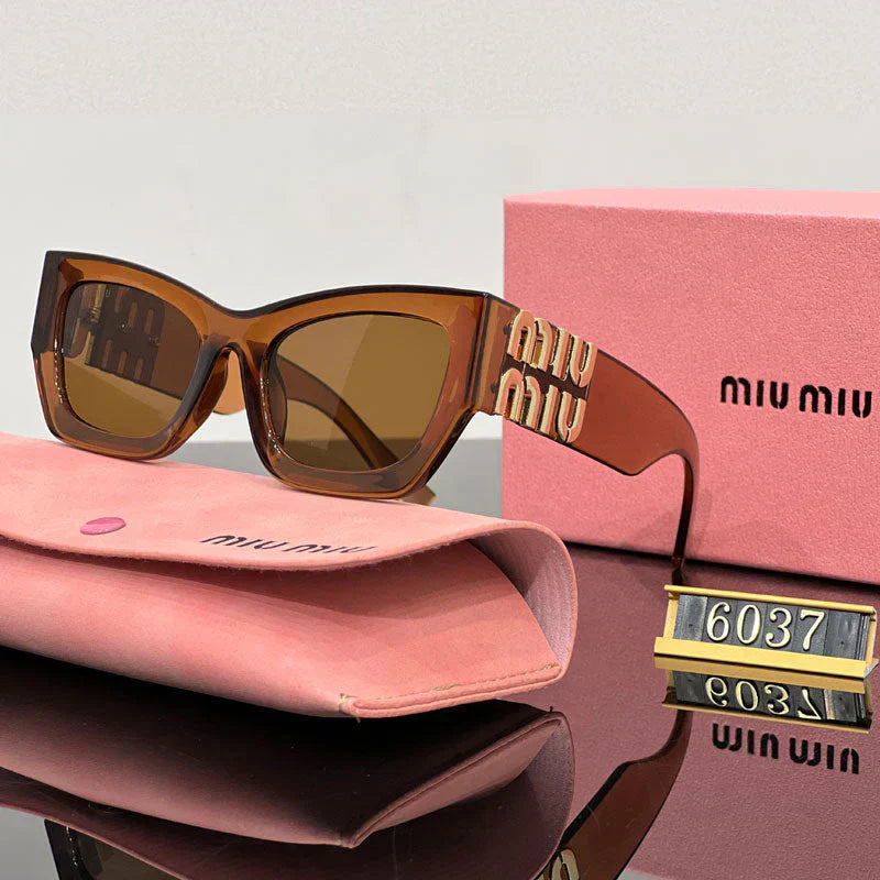 نظارات شمسية مربعة الشكل على شكل عين القطة 6037