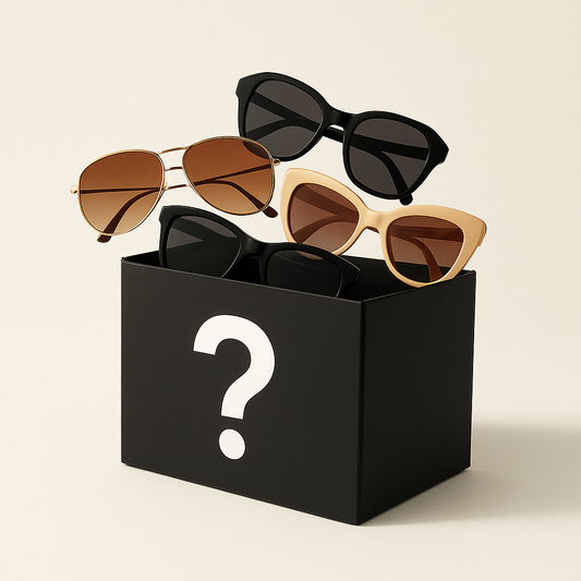 Premium Sunglasses Mystery Box —— 3/6/9 Pairs of Trendy Shades