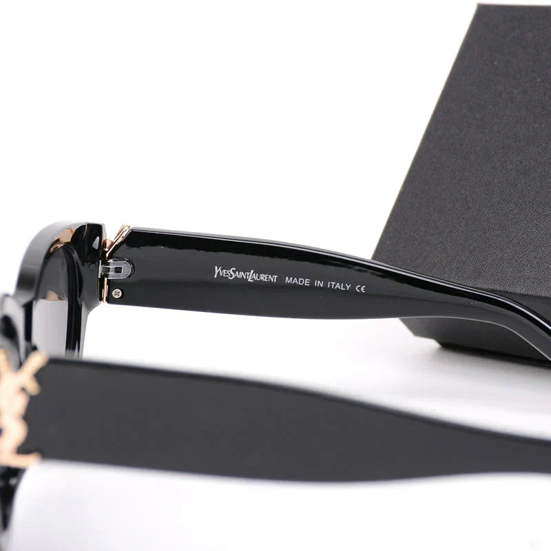 Occhiali da sole di lusso con montatura grande Y-019