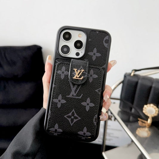حافظة iPhone فاخرة باللون الأسود  &  باللون الأبيض