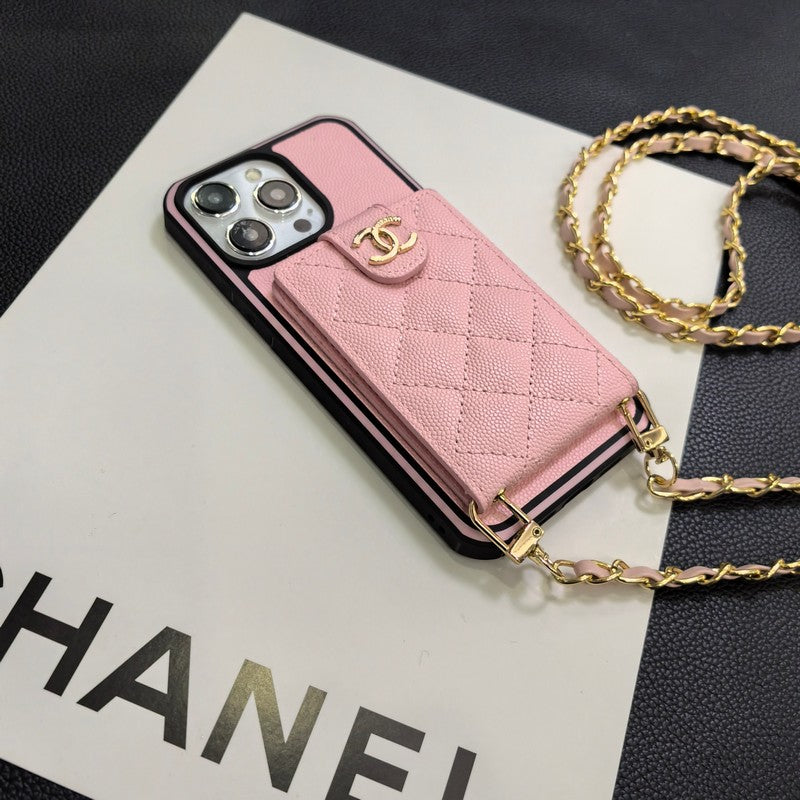 Elegantna crossbody kožna navlaka za iPhone
