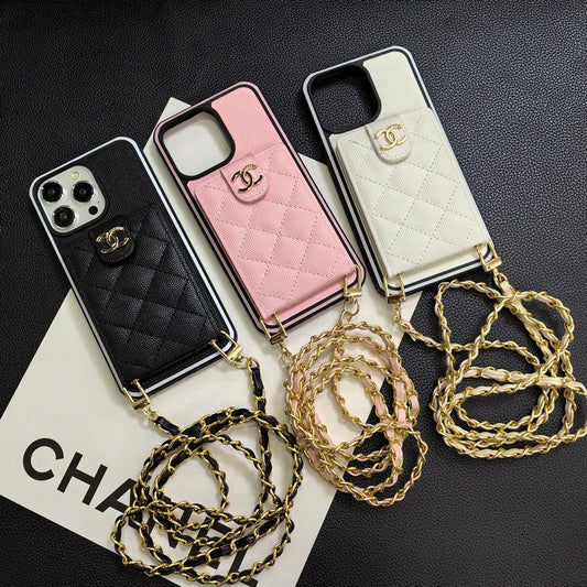 حافظة iPhone جلدية أنيقة عبر الجسم