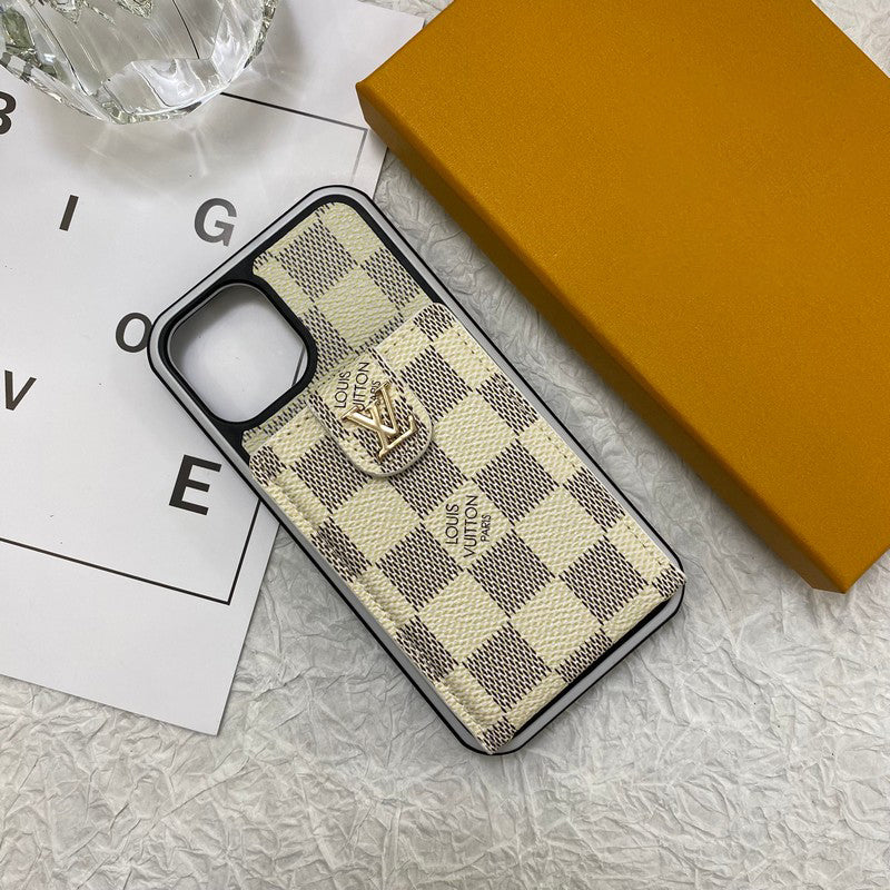 Custodia per iPhone di lusso con custodia per carte