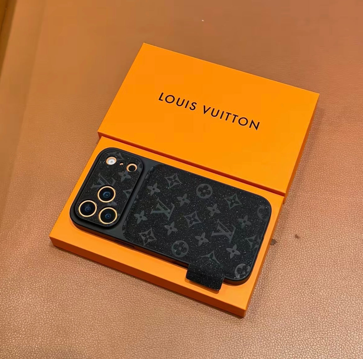 Luxury Sparkle Full-Cover Phone Case